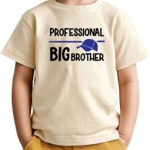 Toddler Boys' "Big Brother" Themed T-Shirt